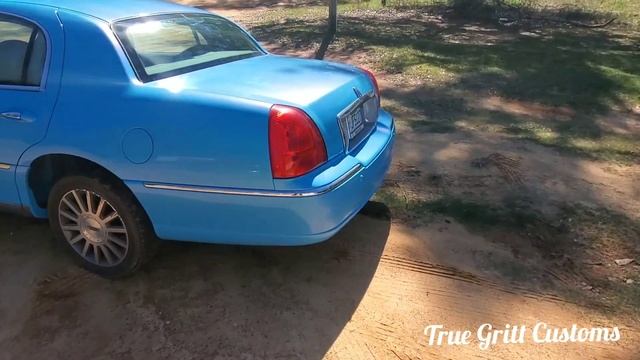 True Gritt Customs Lincoln town car outrageous paint job смотреть онлайн