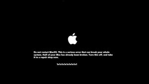 MacOS Yosemite Kill Screen