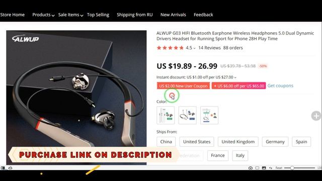 Alwup G03 Bluetooth Headphones | Dual Driver Earphones | Better than Apple Airpods ? смотреть онлайн