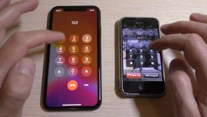 iPhone 2g & iPhone 11 incoming call