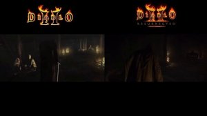 Cравнение вступительных роликов бок о бок | Diablo II и Diablo II Resurrected