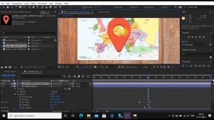 Animated Travel Map After Effects cc