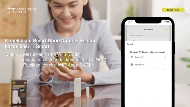 Tutorial Penggunaan IT Smart Wifi Door Window Sensor смотреть онлайн