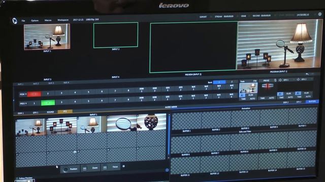 NewTek NDI® PTZ1 Camera - Remote control using a production system