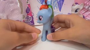 Моя новинка пони/распаковка и обзор Радуги Деш из коллекции Cutemark magic