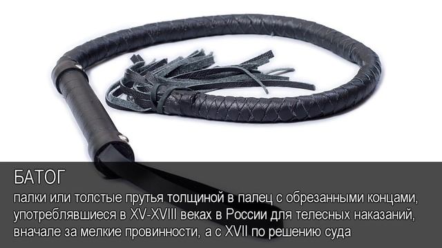 Батог. Толковый Видеословарь русского языка