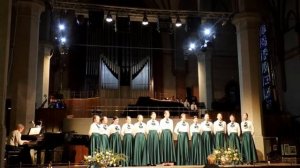 Вокально-хоровой ансамбль _Надежда_. Плешак _Улетели журавли_.mp4