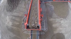 Работа грохота TEREX FINLAY 693 +
