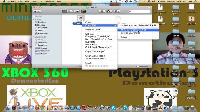 Minecraft Tutorials - How To Install Mods in 1.6.1+ | Mac смотреть онлайн