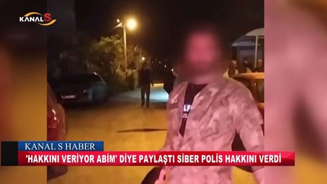 Samsun'da 'Hakkını veriyor abim' diye paylaştı siber polisi hakkını verdi смотреть онлайн