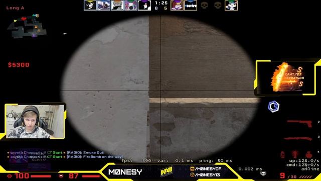 M0NESY ПОКАЗЫВАЕТ ОТЛИЧНУЮ ИГРУ НА FPL! МОНЕСИ НАРЕЗКА (CS:GO) смотреть онлайн