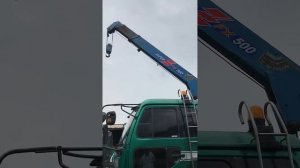 Pengetesan Crane Tadano Super Z Fx500