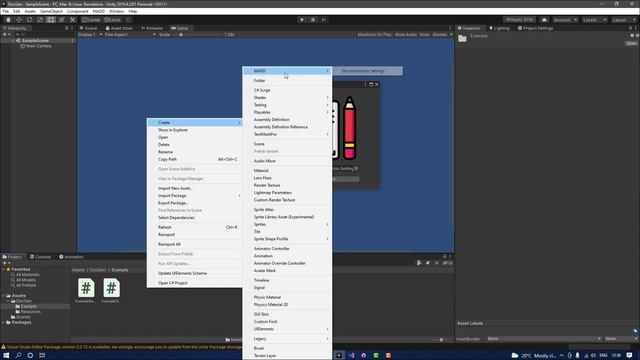 The best way to generate simple documentation for your Unity project?