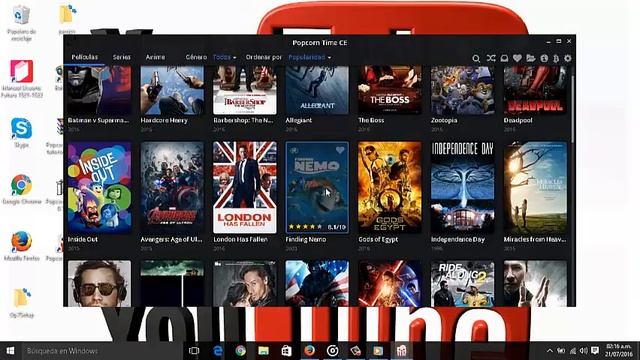Como instalar Popcorn Time Para windows -Facil y Rapido- смотреть онлайн