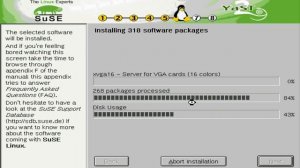 Suse Linux 7.1 installation