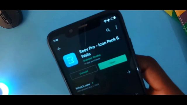 Android Homescreen Setup 2022 - Rainy Night Theme