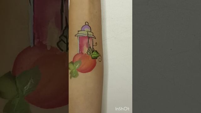 Аквагрим тыква и фонарь. История про хеллоуин #аквагримистории #аквагримтыква #аквагримхеллоуин