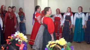 Фольклорный ансамбль Гос. муз. колледжа им. Гнесиных.