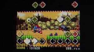 Friday Night Funkin' GAME OVER but it's Lord X Remake VS MX Sprite Animation (FNF Mod/Sonic PC Port