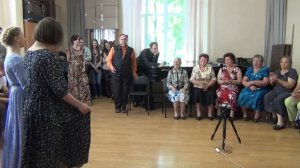 Творческая встреча с народным коллективом  хутора Яминский "Казачьи забавы"