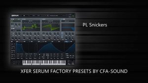 CFA-Sound XFER SERUM Factory Presets