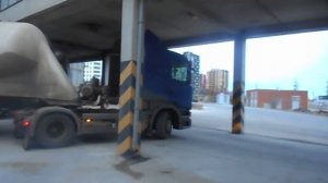 (Цементовоз) Выгрузка  на одном из крупных заводов. Ч.1