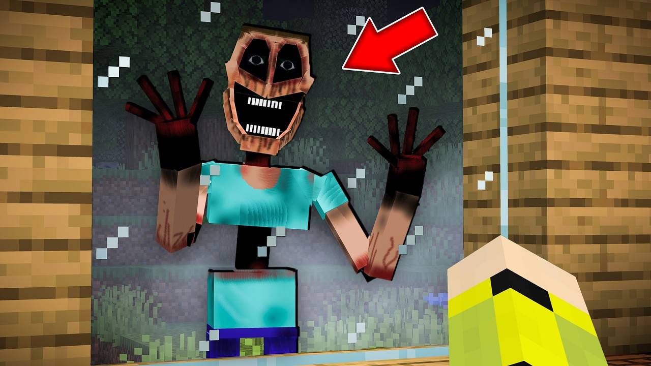 ОБНОВЛЁННЫЙ МИМИК УЖАСАЕТ... STEVE MIMICER V4 MINECRAFT