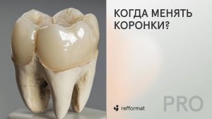 🤔 Замена коронок: на что обратить внимание?