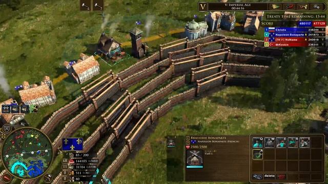 Age of Empires III Treaty French Mirror смотреть онлайн