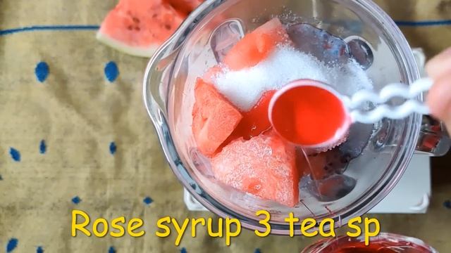 Watermelon Smoothie | How to Make Watermelon Milkshake | Special for Summer and Ramadan