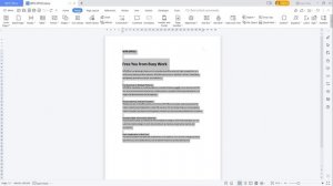 WPS Office How To Copy A Page