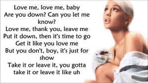 Ariana Grande - Bloodline (LYRICS)