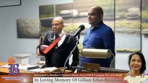 Gillian Edoo-Bissassar Funeral Service