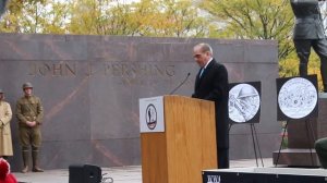 VA Secretary David Shulkin speaks at WWI Memorial groundbreaking