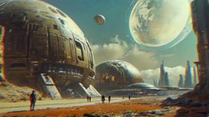 МИЛЛИОН ЗВЕЗД - Atmospheric Ambient Music - Futuristic Dark Soundscape - Cyberpunk - Sci-Fi