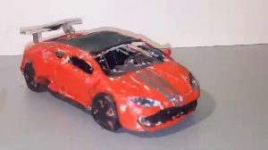 Ламборгини Хуракан из пластилина! 39 часов работы