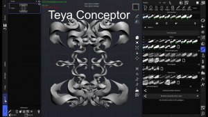 Создание цветочного узора в Teya Conceptor