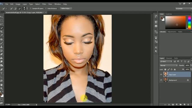 How to make whiteness on face in adobe Photoshop cs5 cs6 cs3 and all смотреть онлайн
