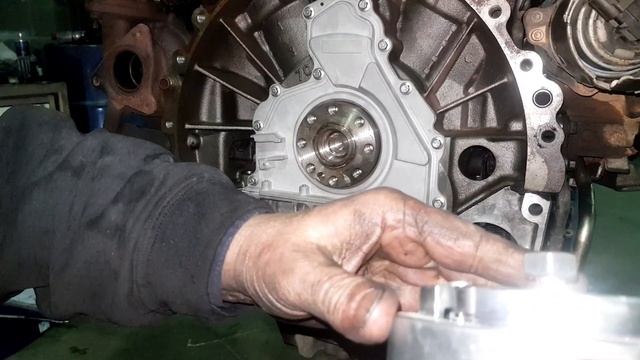 Range Rover Sport 3.0 TDV6 Engine Part 10 | Engine goes in at last!