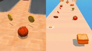 Going Balls, Ball Race 3D, Rolling Ball Sky Escape, Sandwich Runner All Levels Gameplay Android,iOS