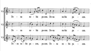В. А. Моцарт Dona Nobis Pacem (канон "Да будет мир")