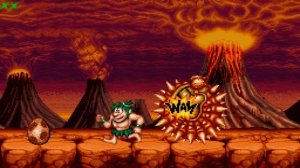 Joe & Mac Caveman Ninja (Arcade) All Bosses (No Damage)