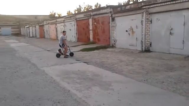 мини мото самоделка
