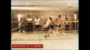 MUHAMMAD ALI SUPER RARE SPARRING1965 IN FULL COLOR