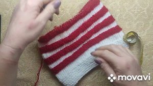 #Шапка спицами"Шикарный хвост#Шапка весенняя спицами#8#