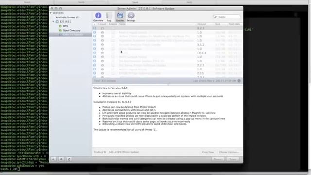 Setting Up A Lion Server To Be A Software Update Server For Mac OS X смотреть онлайн