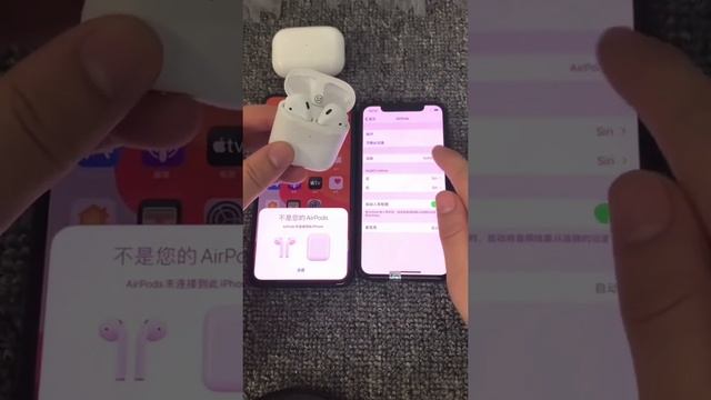 Huaqiangbei Knockoff Airpods 2 and Airpods Pro Demonstration