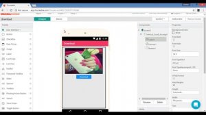 How to download button in your android App-Thunkable tutorial