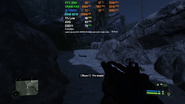 Crysis Remastered: RTX 3060 | 1080p | Can it run Crysis Max Settings | PC FPS Gameplay Benchmark