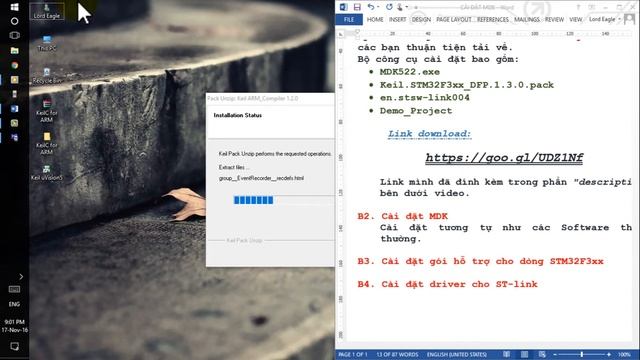 HƯỚNG DẪN CÀI ĐẶT MDK - ARM _ VAA - YSC смотреть онлайн